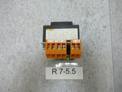 EMB-Wittlich 66053/90 Transformateur / Trafo Inp. 220V 5% 0,28A Outp. 24V 2A - Photo 1/4