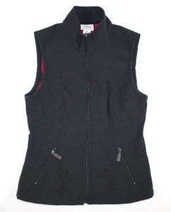 Ariat Vest Women's Small Softshell Fleece Lined Equestrian Floral Black - Picture 1 of 9