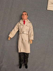 JAMES BOND 007 #1960s GILBERT 12" FIGURE w DISGUISE KIT ACCESSORY SET LOT - Picture 1 of 15