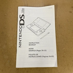 Nintendo DS Lite Anleitung Booklet Manual - Bild 1 von 3