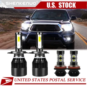 Kit de faros LED combinados de PC para Toyota Tacoma 2012-2015 bombillas altas bajas + antiniebla - Imagen 1 de 12