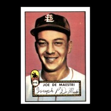 Joe DeMaestri 1983 Topps 1952 Reprint Series Rookie St. Louis Browns #286 NM