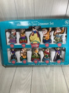 Weihnachten Disney Schneewittchen Santa’s Best EZ Licht beleuchtet Baumschneider Set - Bild 1 von 20