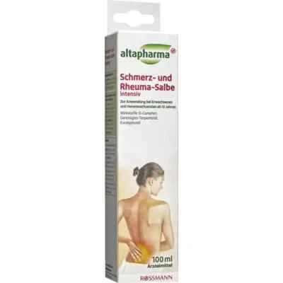 Altapharma Ungüento para el dolor y el reumatismo Intensivo, 100 ml, analgésico, calentador - Imagen 1 de 3