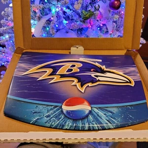 Baltimore Ravens HiRev NASCAR Replica Hood Pepsi Promo Rare Wall Mount NOB VTG - Picture 1 of 10