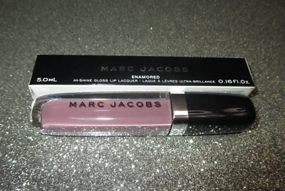 MARC JACOBS Enamored Hi-Shine Gloss Lip Lacquer 340 MAKE ME! Full Size NIB - Image 1 of 2
