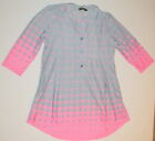 Pink Women's Long Blouse Reborn Size Small NWT