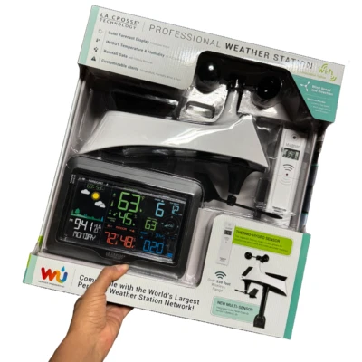 Weather Guide! LA Crosse Technology 308-1414BV2 Wireless Color Weather Station - Image 1 of 3