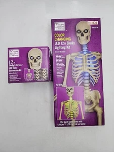 Kit de iluminación navideña LED Skelly de 12 pies con detalles en el hogar / kit de ojos 8 funciones - Imagen 1 de 7