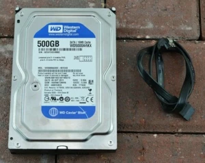 Western Digital WD Blue WD5000AAKX 500GB SATA Desktop Festplatte - Bild 1 von 4