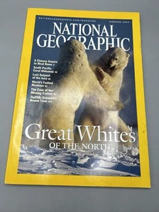 National Geographic Magazine Feb 2004  Back Issue Polar Bears Phoenix Islands - Picture 1 of 2