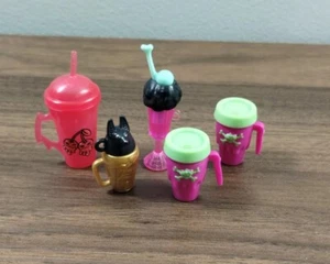 Vtg Monster High Doll G3 Coffin Bean Spooky Cafe Drink Container Mug Cup Sundae - Picture 1 of 6