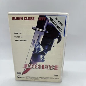 Jagged Edge (DVD, 1985) Region 4 Glenn Close, Jeff Bridges Exrental - Picture 1 of 5