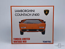 TOMICA LIMITED VINTAGE NEO TOMYTEC LV-N Lamborghini Countach LP400 Orange 1 64