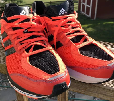 Adidas BOSTON 3 AdiZero Torsion System Continental  Multi-Color Neon Mens 13 - Image 1 of 4