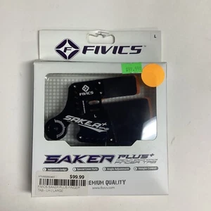 Fivics Saker Plus+ (LEFT HAND) Large Finger Tab - Picture 1 of 2