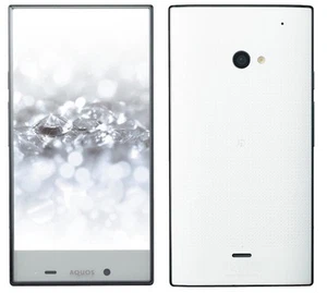 SOFTBANK SHARP 403SH AQUOS CRYSTAL 2 ANDROID UNLOCKED SMARTPHONE JAPAN WHITE NEW - Picture 1 of 12