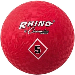 Champion Sports Nylon Wound 2-Ply Red Playground Ball, 5-Inch - Picture 1 of 1