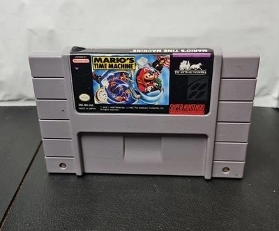 Mario's Time Machine (Super Nintendo SNES) Excellent Cond - Tested - Image 1 of 4