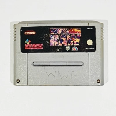 Super Nintendo Sportspiel WWF RAW dt. PAL Wrestling Catchen WWE Royal Rumble - Bild 1 von 4