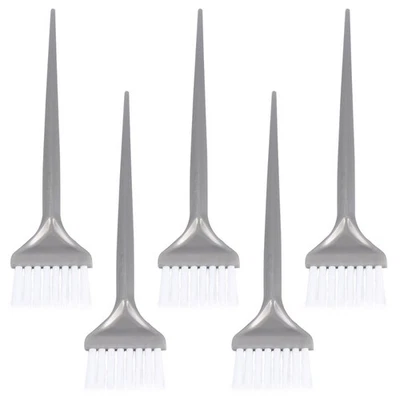 5pcs Brush per tinture per setole per olio per spazzole argento - Immagine 1 di 4