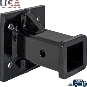2 Inch Bolt On Receiver Tube Heavy Duty Towing 20000 lb Capacity Carbon Steel US - Picture 1 of 7