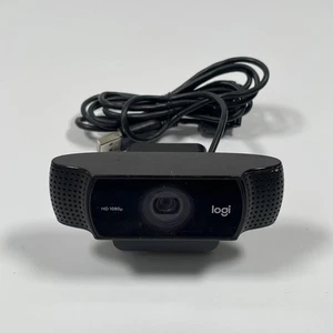 Logitech HD Pro Webcam C920, Widescreen Video Calling and Recording, 1080p Camer - Picture 1 of 2