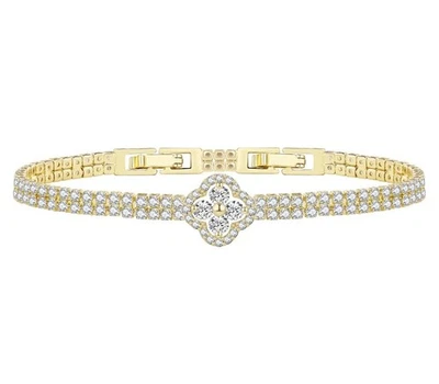 14K Gold Tennis Bracelet - Image 1 of 4