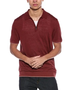 Boss Hugo Boss Trieste Linen-Blend Polo Sweater Men's - Picture 1 of 6