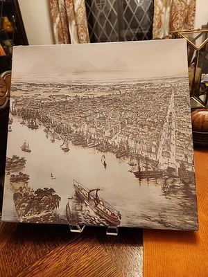 VTG Puzzle A Birds Eye View Of Philadelphia 551 Pcs 18x24 Stephenson 1975 Sealed - Image 1 of 4