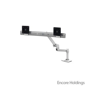 Ergotron Monitor Desk Mounting Arm - White - 2 Monitors Supported - 45-489-216 - Afbeelding 1 van 1