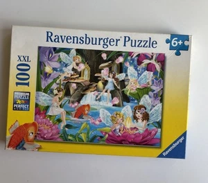 Ravensburger kids girls size 6+ years 100 piece XXL fairies jigsaw puzzle, VGUC - Picture 1 of 2