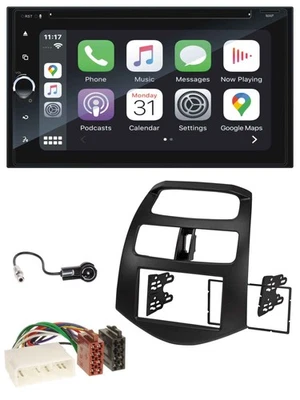 Blaupunkt 2DIN Bluetooth DAB USB DVD MP3 Autoradio für Chevrolet Spark KLM 2012- - Bild 1 von 4