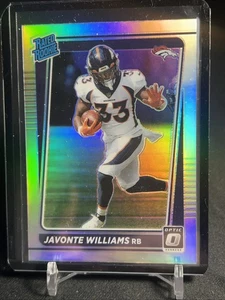 2021 Panini Donruss Optic - Rated Rookie Javonte Williams #215 Holo Prizm (RC) - Picture 1 of 4
