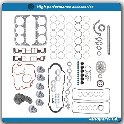 Kit de reconstrucción de motor para Chevrolet GMC Astro 1996 1997-98 4,3 L OHV SH-1351S 1855M Foto 1 de 4