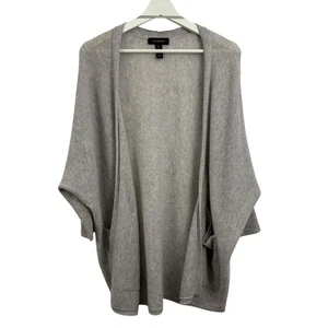 Halogen Women’s 100% Cashmere Grey Cardigan One Size - Picture 1 of 5