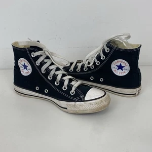 Converse Chuck Taylor All Star hohe schwarze Canvas-Schuhe Turnschuhe Größe 6 UK - Bild 1 von 16
