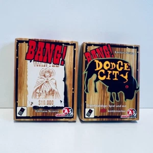 2 x Abacus Spiele - BANG! + Bang! Dodge City - Vollständig - GUT - Bild 1 von 14