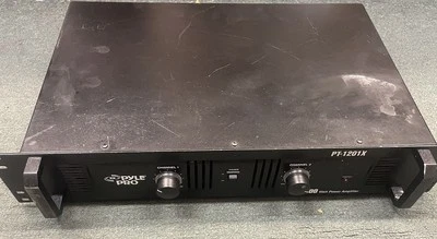 Pyle Pro PT-1201X Stereo DJ Power 1400 Watt Amp Amplifier - Image 1 of 4
