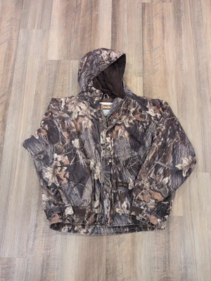 Gamehide Hush Hide Soft Mid/Heavy weight Hooded Hunting Jacket Size XL - Image 1 of 4