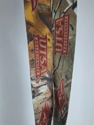 UTSA Roadrunners Camo Lanyard Official Licensed University of Texas San Antonio - Image 1 of 3