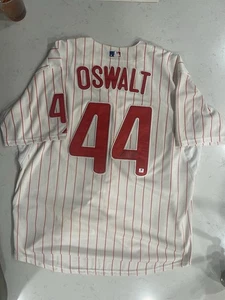 Trikot Roy Oswalt signiert Authentic Majestic Größe 50 - Bild 1 von 4
