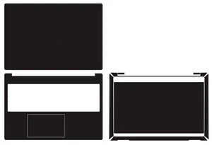 Carbon Vinyl Laptop Sticker Skin Decal Cover for HP Book Pro16 16-ay0071TU 2025 - Photo 1/36