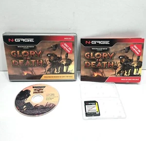 N-gage Warhammer 40.000 Glory in Death - Kit de revisión Gold Master Nokia ngage 40K - Imagen 1 de 8