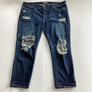 Lucky Brand Sienna Slim Boyfriend Distressed Jeans Womens Size 14/32 - Bild 1 von 10