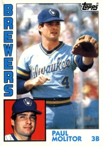 1984 Topps Milwaukee Brewers Complete Team Set 32 Cards YOUNT MOLITOR FINGERS - Picture 1 of 1