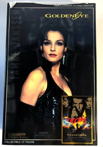 JAMES BOND Sideshow Toy 12" Scale Action Figure - Famke Janssen as XENIA ONATOPP Cover