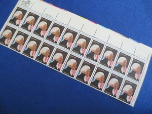 Doc Scott #1952 George Washington 20¢ 1982 20er Block postfrisch ss/vz - Bild 1 von 6