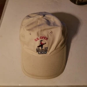 2009 U.S. Open Bethpage Black Adjustable Strapback Hat, USGA Member Back - Picture 1 of 5
