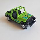 Vintage Tootsie Toy Car Green Jeep Cj7